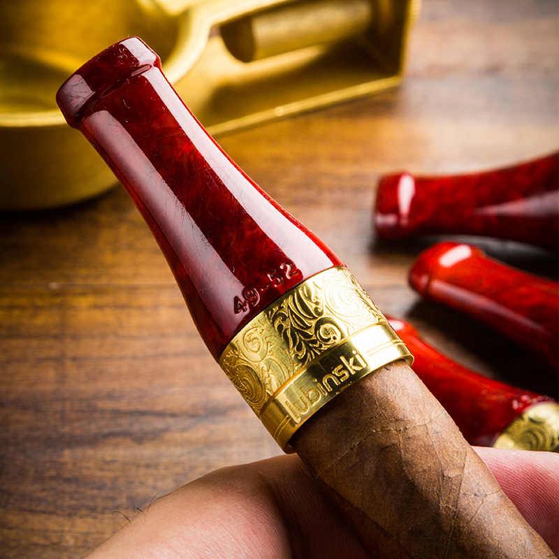 Lubinski 魯賓斯基 樹脂黃銅雪茄煙咬嘴 配件禮盒｜W Cigar Shop 雪茄配件 商品詳情 3