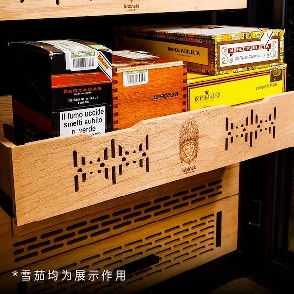 Lubinski 魯賓斯基 恆溫恆濕雪松木層架雪茄櫃 保濕櫃 · 恆溫箱|W Cigar Shop 雪茄配件 商品詳情 3