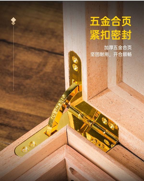 Lubinski 魯賓斯基 指紋開鎖雪松木雪茄保濕盒 保濕櫃 · 恆溫箱｜W Cigar Shop 雪茄配件 商品詳情 15