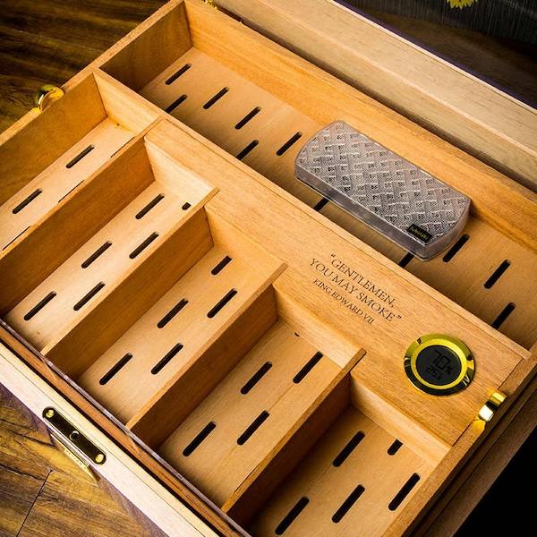 Lubinski 魯賓斯基 鋼琴烤漆雪茄保濕盒 保濕櫃 · 恆溫箱|W Cigar Shop 雪茄配件 商品詳情 3