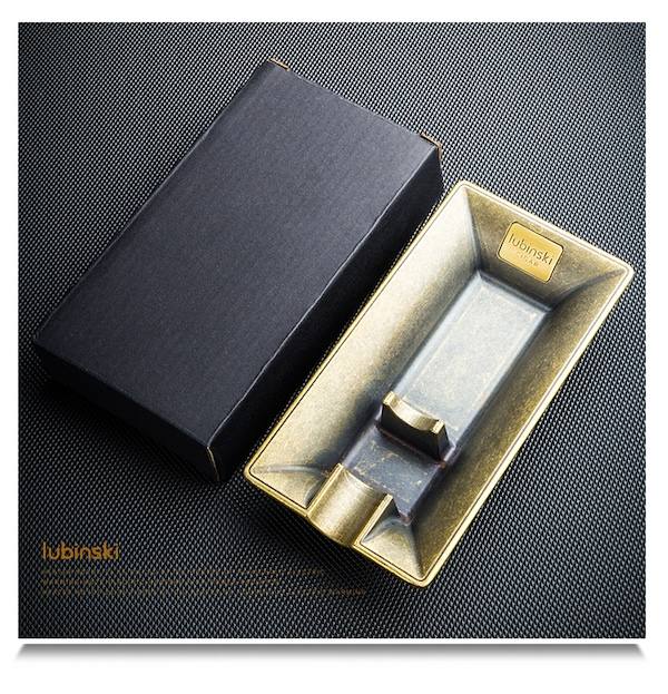 Lubinski 魯賓斯基 復古風金屬單支雪茄菸灰缸 菸灰缸|W Cigar Shop 雪茄配件 商品詳情 15