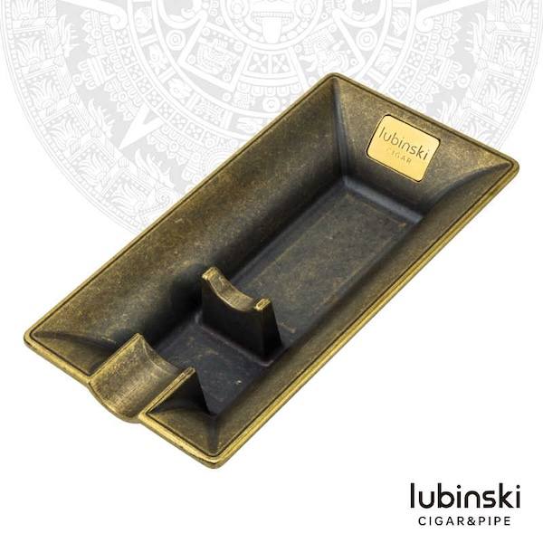 Lubinski 魯賓斯基 復古風金屬單支雪茄菸灰缸 菸灰缸|W Cigar Shop 雪茄配件 商品詳情 1