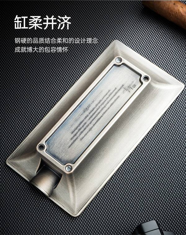 Lubinski 魯賓斯基 復古風金屬單支雪茄菸灰缸 菸灰缸|W Cigar Shop 雪茄配件 商品詳情 9