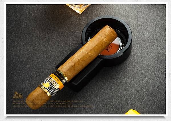 Lubinski 魯賓斯基 鋅合金陶瓷便攜式單口雪茄菸灰缸 菸灰缸｜W Cigar Shop 雪茄配件 商品詳情 15