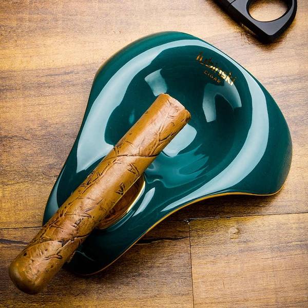 Lubinski 魯賓斯基 創意單槽陶瓷雪茄菸灰缸 菸灰缸|W Cigar Shop 雪茄配件 商品詳情 2