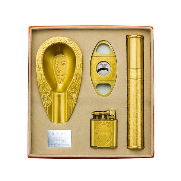 Lubinski 魯賓斯基 雪茄工具4件套裝 配件禮盒|W Cigar Shop 雪茄配件 商品詳情 5