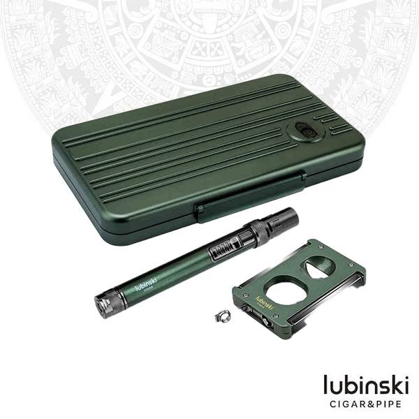 Lubinski 魯賓斯基 雪茄工具套裝5支裝便攜盒