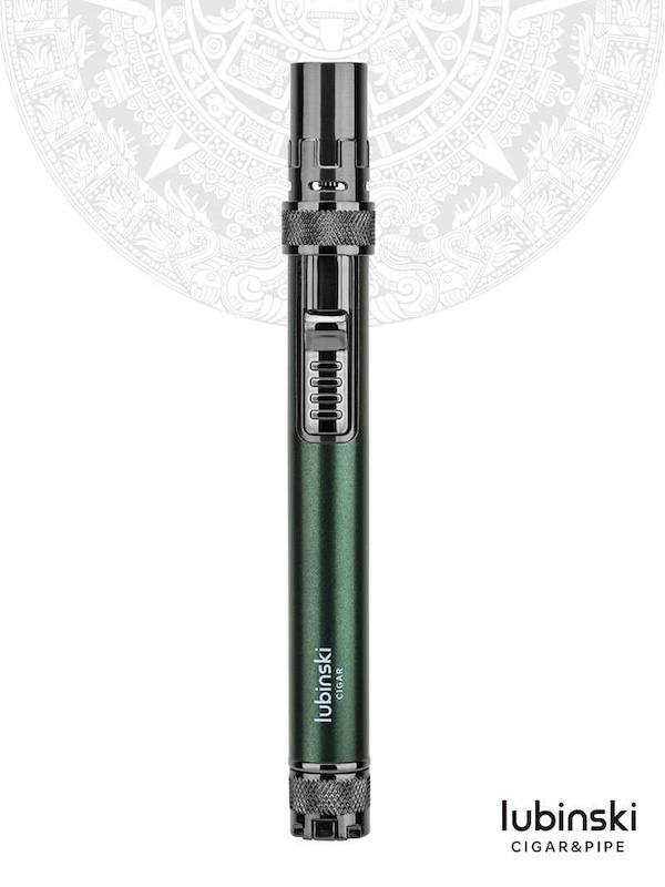 Lubinski 魯賓斯基 鋅合金單直衝雪茄打火機帶開孔器 打火機 · 點火|W Cigar Shop 雪茄配件 商品詳情 1