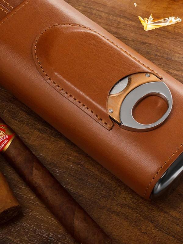 Lubinski 魯賓斯基 便攜三支裝雪茄保濕管 收納 · 旅行盒｜W Cigar Shop 雪茄配件 商品詳情 2