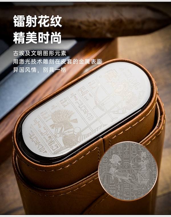 Lubinski 魯賓斯基 便攜三支裝雪茄保濕管 收納 · 旅行盒｜W Cigar Shop 雪茄配件 商品詳情 9