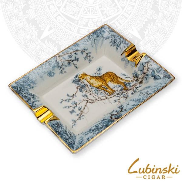 Lubinski 魯賓斯基 陶骨瓷方形台式兩槽菸灰缸 菸灰缸｜W Cigar Shop 雪茄配件 商品詳情 3