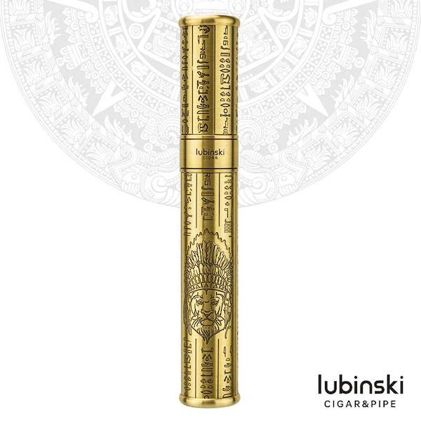Lubinski 魯賓斯基 復古純銅不鏽鋼單支雪茄保濕管 保濕櫃 · 恆溫箱｜W Cigar Shop 雪茄配件 商品詳情 1