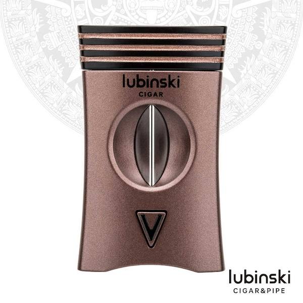 Lubinski 魯賓斯基 鋅合金多功能半自動 V 型雪茄剪
