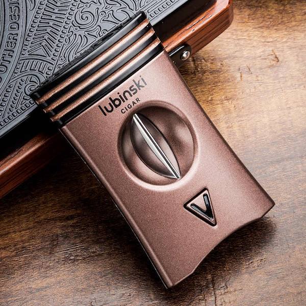 Lubinski 魯賓斯基 鋅合金多功能半自動 V 型雪茄剪 雪茄剪｜W Cigar Shop 雪茄配件 商品詳情 2