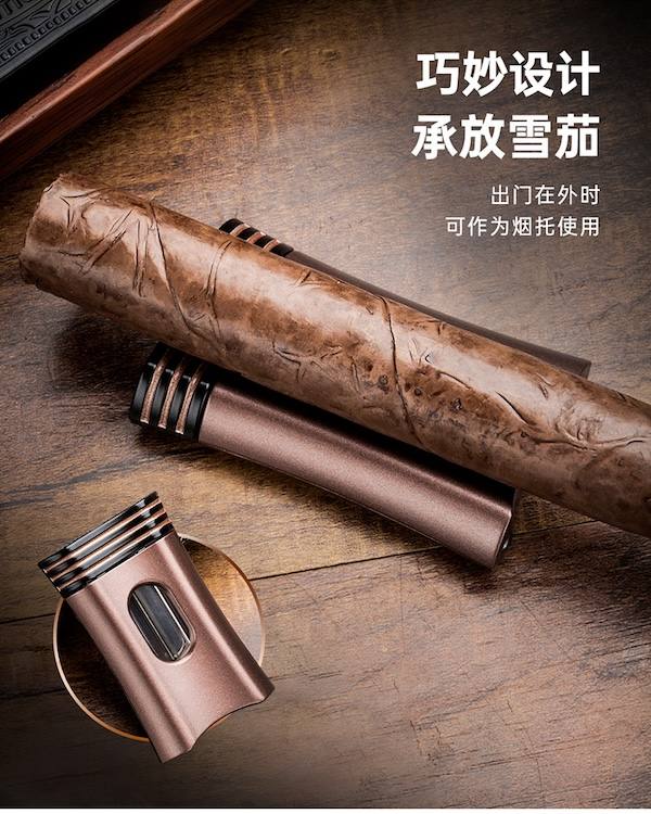 Lubinski 魯賓斯基 鋅合金多功能半自動 V 型雪茄剪 雪茄剪｜W Cigar Shop 雪茄配件 商品詳情 8