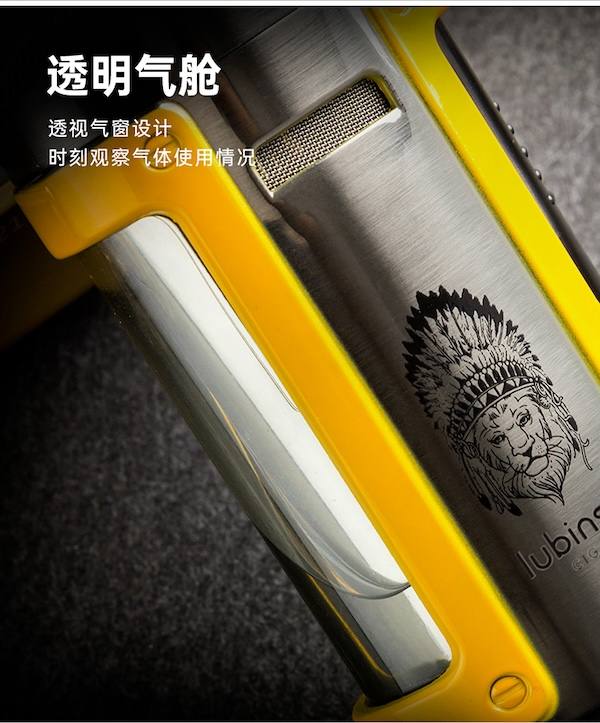 Lubinski 魯賓斯基 四直衝防風鋅合金打火機 打火機 · 點火|W Cigar Shop 雪茄配件 商品詳情 9