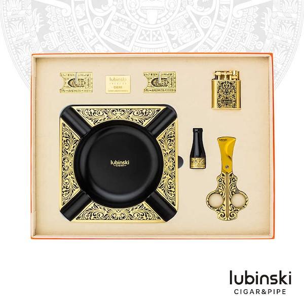 Lubinski 魯賓斯基 純銅雪茄工具套裝 配件禮盒|W Cigar Shop 雪茄配件 商品詳情 1