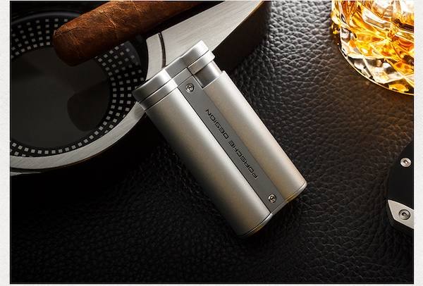 PORSCHE 保時捷 防風單直衝雪茄打火機 打火機 · 點火｜W Cigar Shop 雪茄配件 商品詳情 15