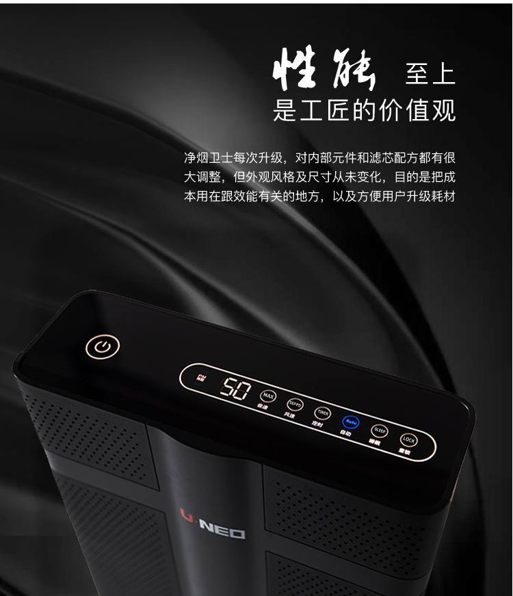 雲諾 雪茄空氣清淨機 落地式 淨煙衛士 3代 空氣清淨機|W Cigar Shop 雪茄配件 商品詳情 13