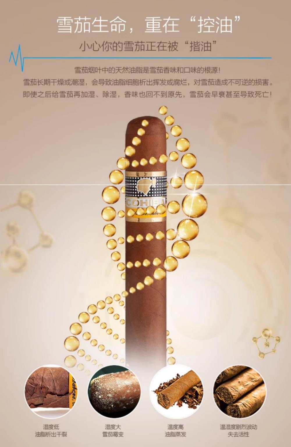 Raching 美晶 MON800A 智慧水平線實木雪茄櫃 保濕櫃 · 恆溫箱｜W Cigar Shop 雪茄配件 商品詳情 7