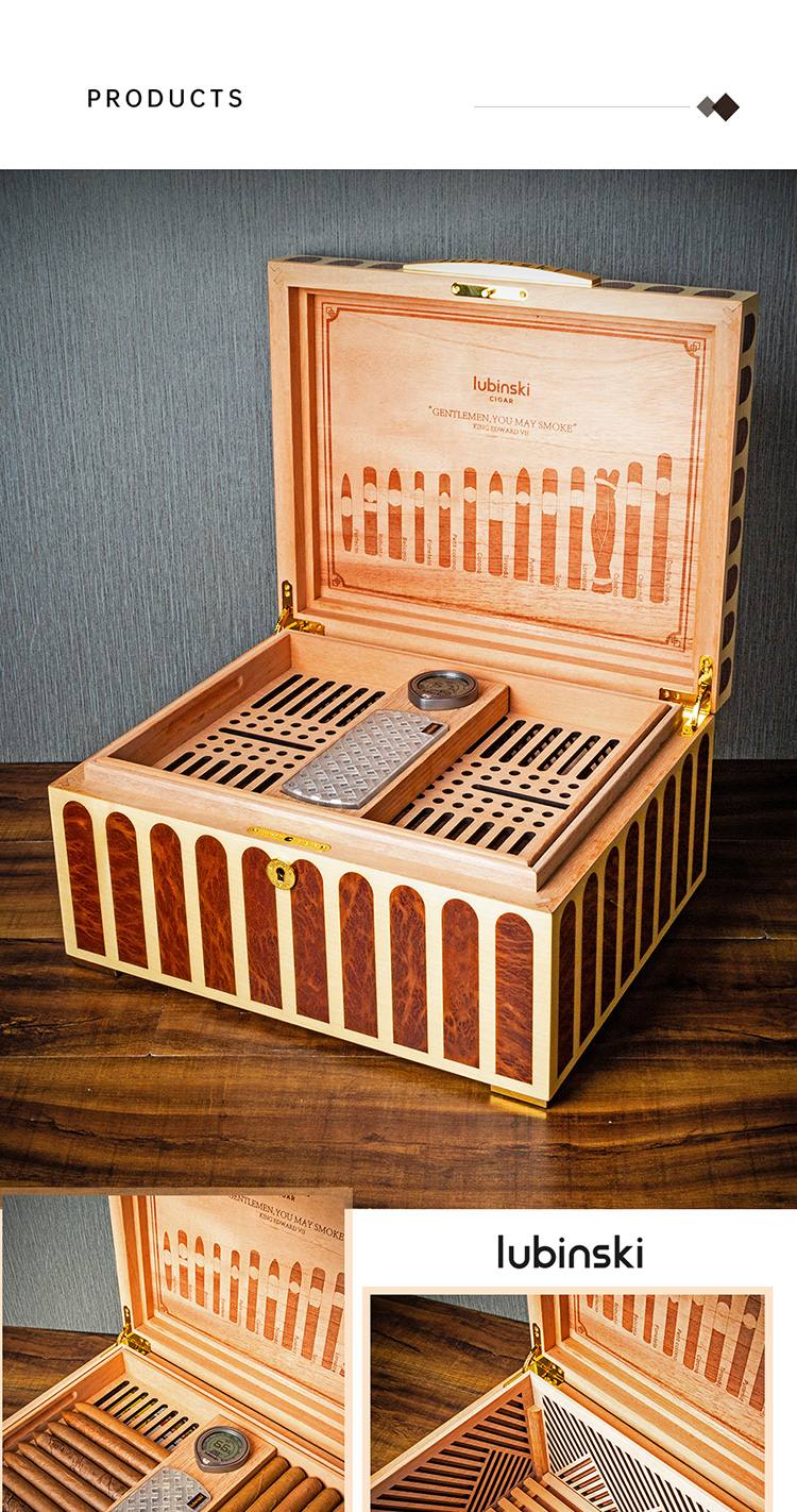 Lubinski 魯賓斯基 高階雪茄保濕盒 保濕櫃 · 恆溫箱|W Cigar Shop 雪茄配件 商品詳情 8