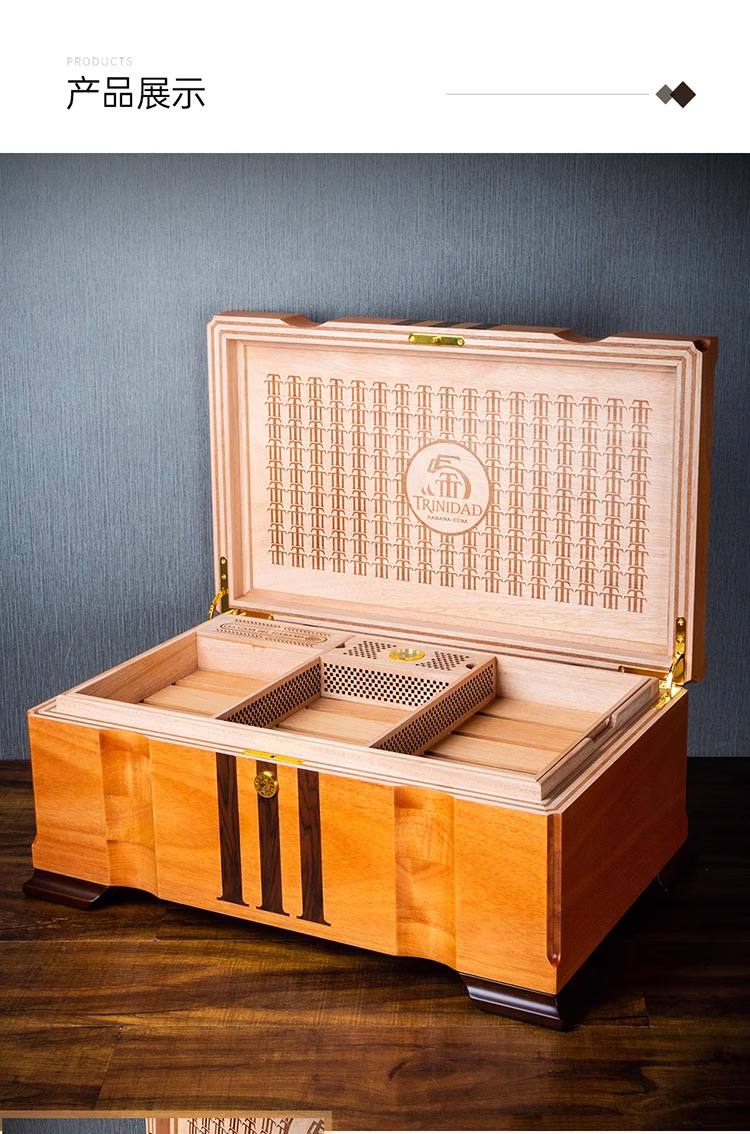 Lubinski 魯賓斯基 特立尼達千里達3T 雪茄保濕盒 保濕櫃 · 恆溫箱｜W Cigar Shop 雪茄配件 商品詳情 12
