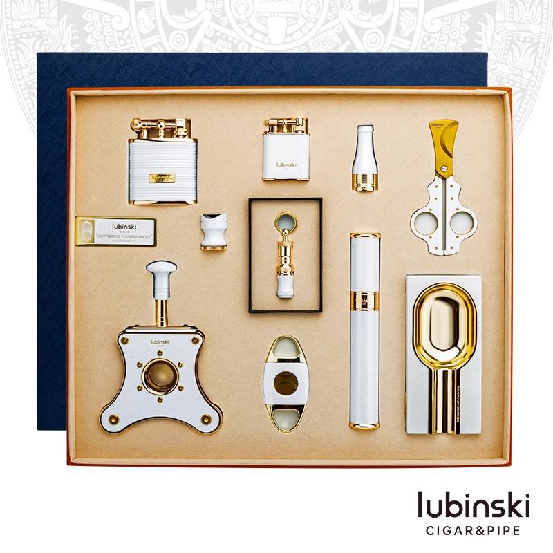 Lubinski 魯賓斯基 雪茄工具十件組禮盒裝