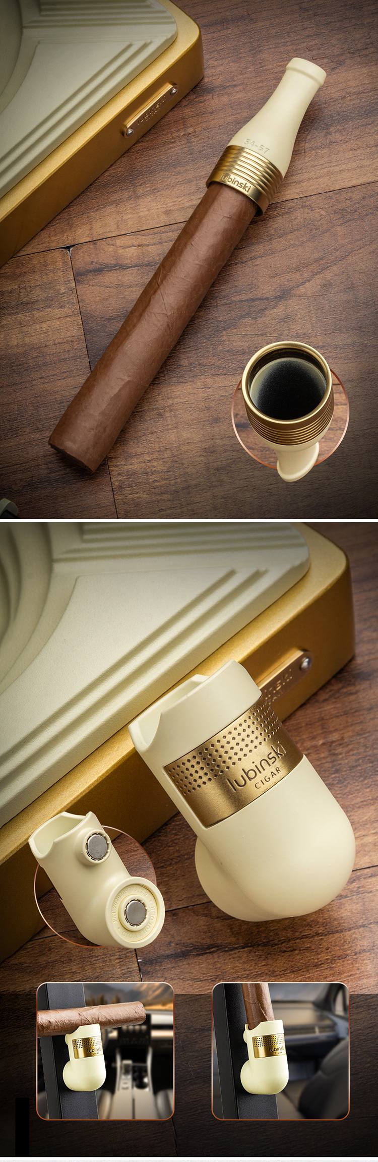 Lubinski 魯賓斯基 雪茄工具組 六件套 配件禮盒｜W Cigar Shop 雪茄配件 商品詳情 4