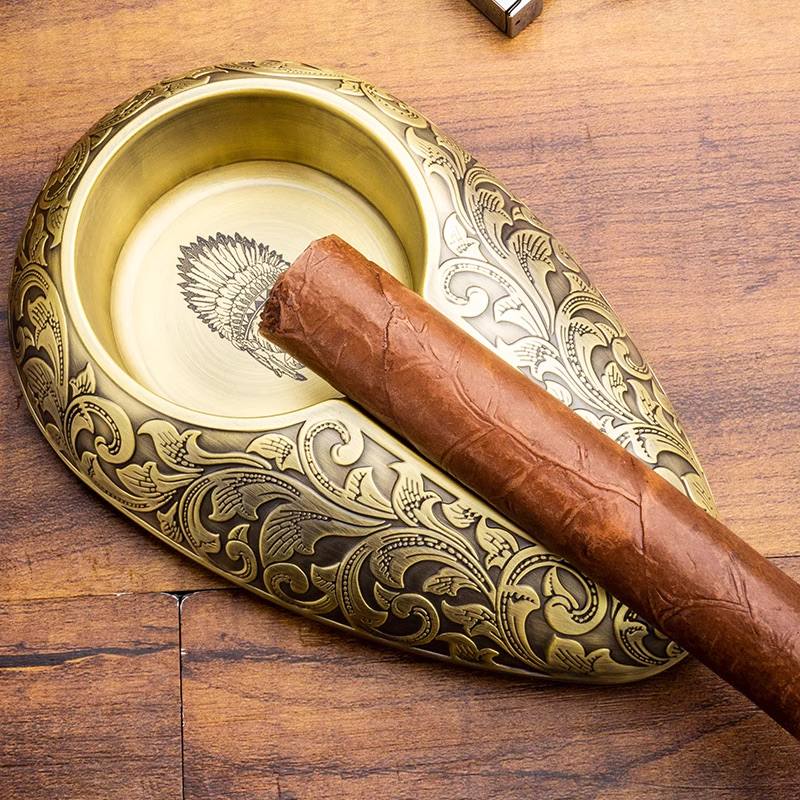 Lubinski 魯賓斯基 鋅合金單人雪茄菸灰缸 菸灰缸|W Cigar Shop 雪茄配件 商品詳情 2