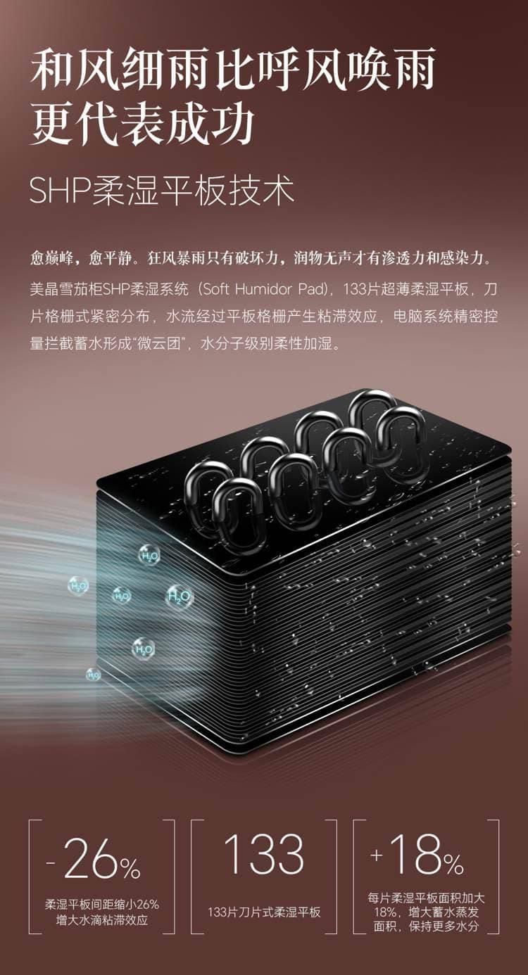 Raching 美晶 RR780 380L WIFI 恆溫恆濕雪茄櫃 保濕櫃 · 恆溫箱|W Cigar Shop 雪茄配件 商品詳情 13