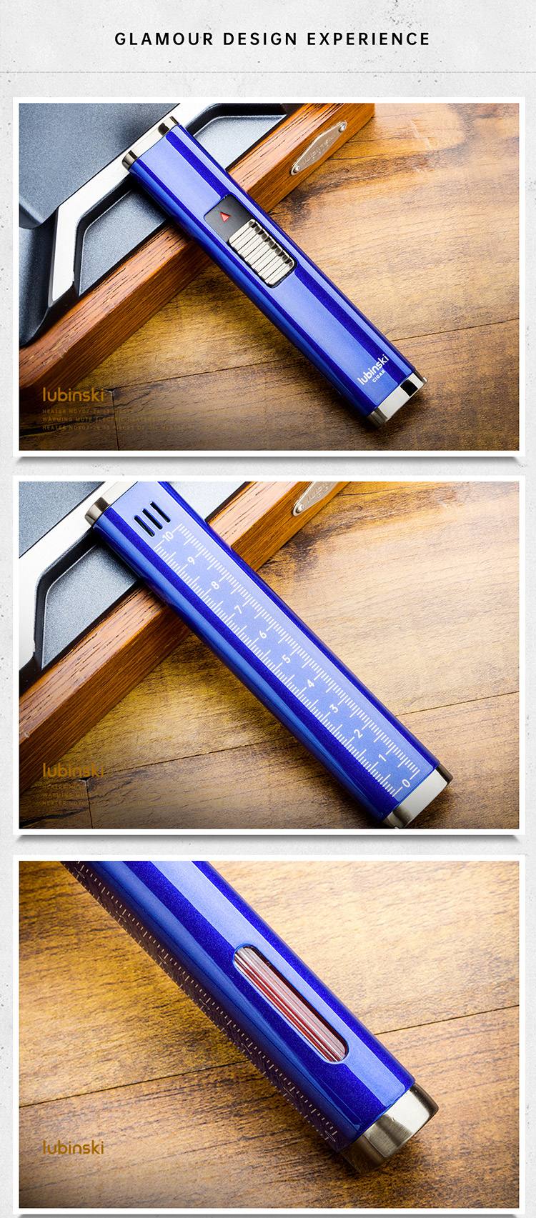 Lubinski 魯賓斯基 雙直衝雪茄打火機(YJA-10045) 打火機 · 點火|W Cigar Shop 雪茄配件 商品詳情 5