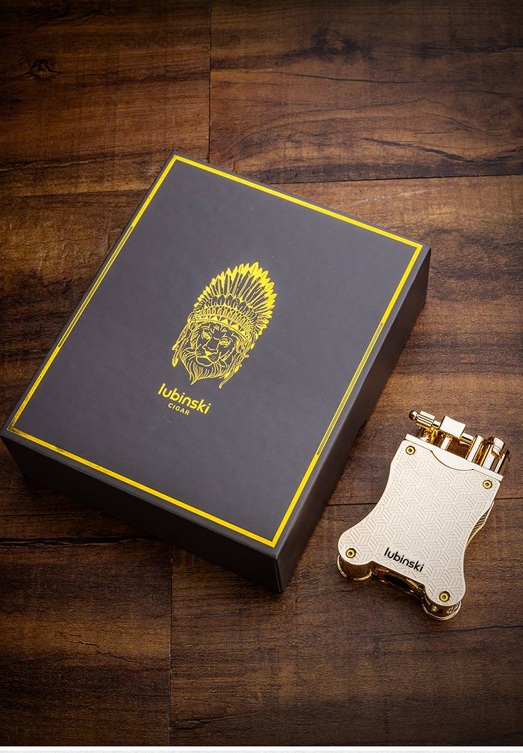 Lubinski 魯賓斯基 復古機械防風雪茄打火機 打火機 · 點火｜W Cigar Shop 雪茄配件 商品詳情 4