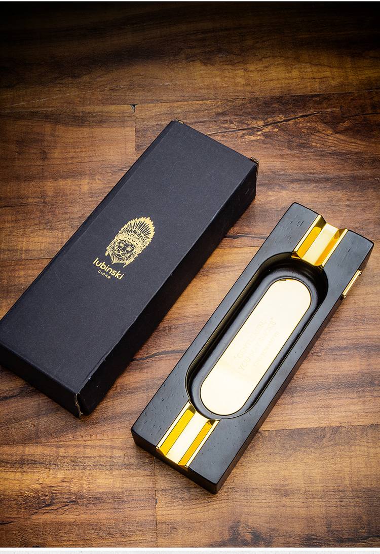 Lubinski 魯賓斯基 實木單槽雪茄菸灰缸 菸灰缸|W Cigar Shop 雪茄配件 商品詳情 3