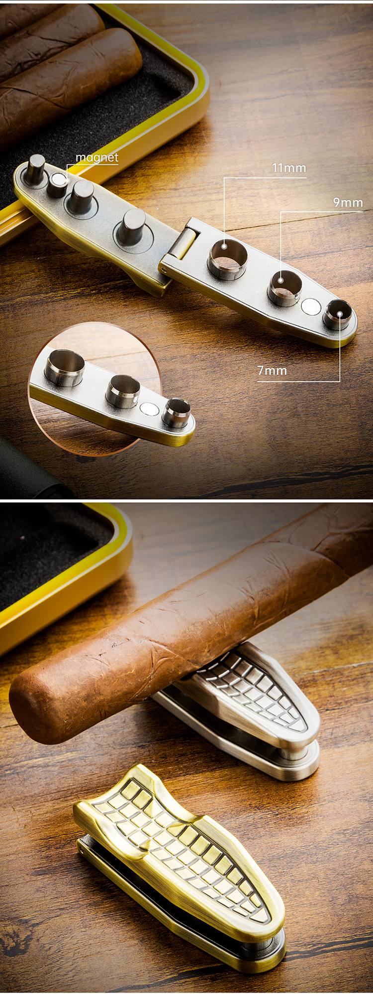 Lubinski 魯賓斯基 格紋鑽孔器 雪茄開孔器|W Cigar Shop 雪茄配件 商品詳情 2