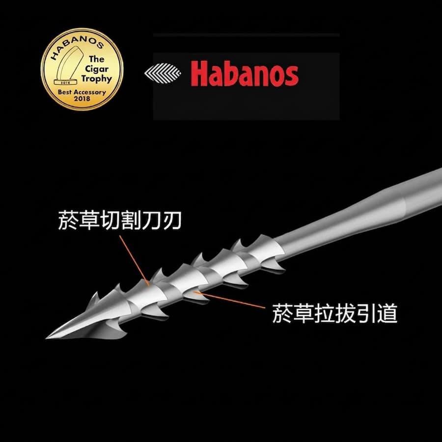 Habanos 專業級倒鉤雪茄通針 保養 · 濕度｜W Cigar Shop 雪茄配件 商品詳情 3