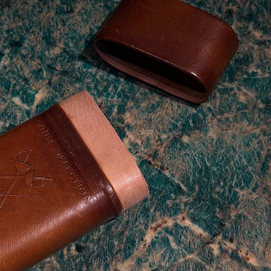 「Lubinski 台灣經銷商」Montecristo 蒙特 古巴手工皮革雪茄收納盒