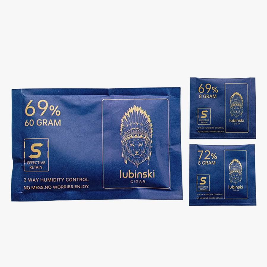 LUBINSKI魯賓斯基 雪茄煙絲保濕包65%69%72%保濕袋恆濕包加濕片雙向調節控濕度
